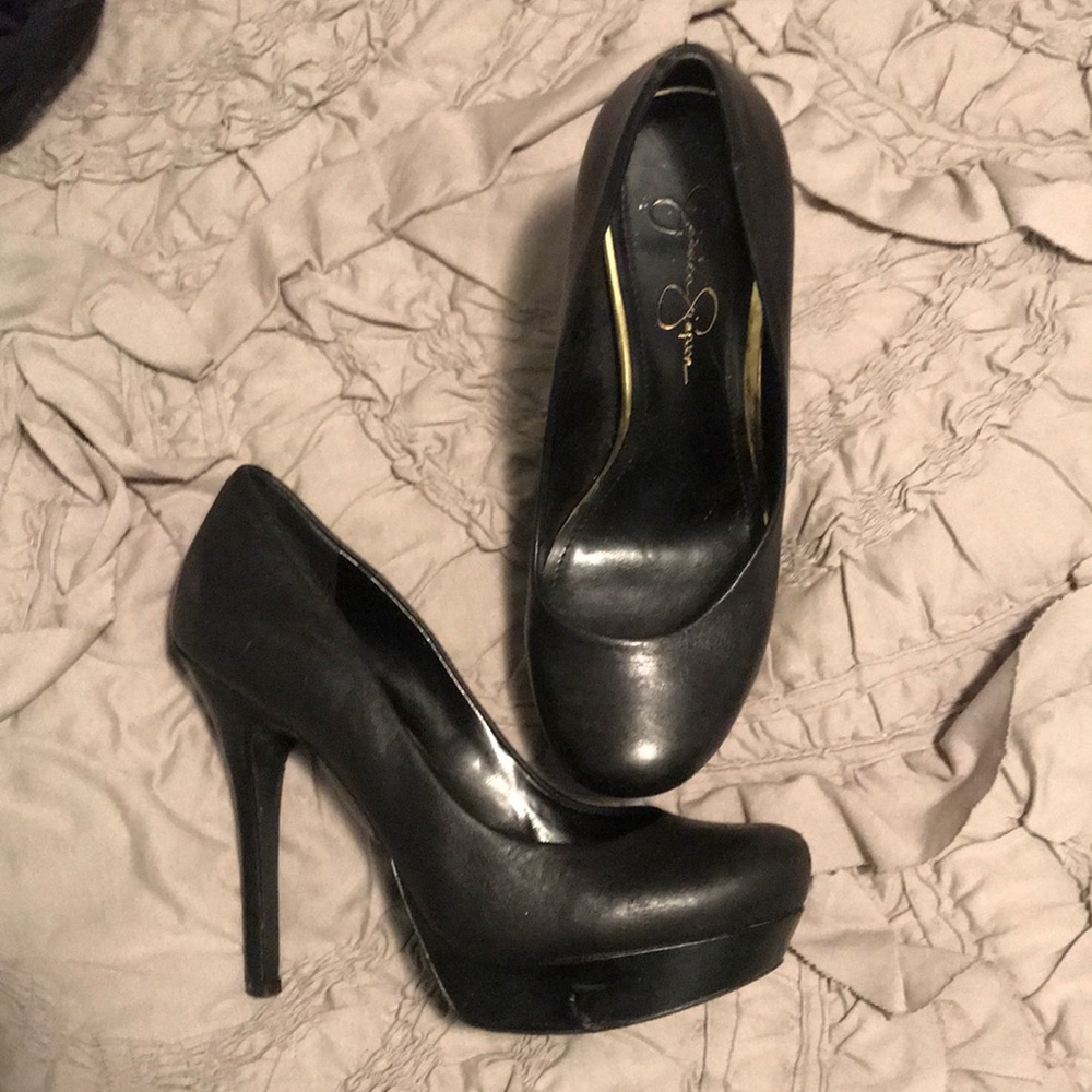 Black Jessica Simpson heels